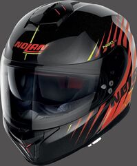 Nolan / ノーラン フルフェイス ヘルメット N80-8 KOSMOS N-COM, Black Red, Size M | N880005840652