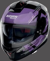 Nolan / ノーラン フルフェイス ヘルメット N80-8 METEOR N-COM, Purple, Size XL | N880005880706