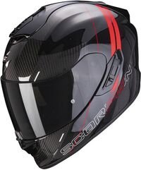 Scorpion / スコーピオン Exo フルフェイスヘルメット 1400 Carbon Air Drik レッド | 14-331-24