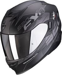 Scorpion / スコーピオン Exo フルフェイスヘルメット 520 Air Cover ブラックシルバー | 72-355-159