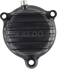 Kedo ViRace' Oil Filter Cover with Cooling Fins, Black Coated | 50273S