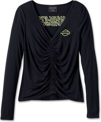 Harley-Davidson Top-Knit, Black Beauty | 96273-24VW
