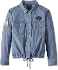 Harley-Davidson Jacket-Denim, Medium Indigo | 97836-23VW