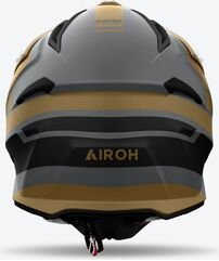 Airoh オフロード ヘルメット AVIATOR ACE 2 SAKE、ゴールド マット | AV22A35 / AI52A13ACESGC