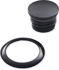 Harley-Davidson Flush-Mount Fuel Cap, Gloss Black | 61100134