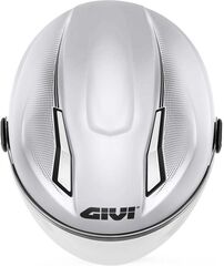 GIVI / ジビ Jet helmet 11.7 SOLID COLOR White, Size 60/XL | H117BB91060