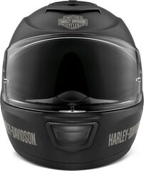 Harley-Davidson Boom! Audio N02 フルフェイス ヘルメット, Matt Black | 98365-19VX