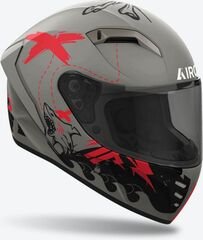 Airoh フルフェイス ヘルメット CONNOR DESPERADO、オレンジ マット | CND32 / AI48A13COVDOC