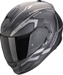スコーピオン フルフェイスヘルメット Exo 491 クリプタ マットブラック-シルバー | 48-450-159