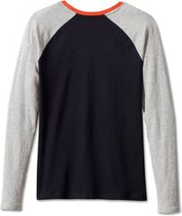 Harley-Davidson Tee-Knit, Colorblock-Design-Black Beauty | 99022-23VW