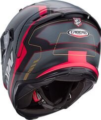 CABERG AVALON X オプティック ヘルメット グレー レッド | C2QI60L7