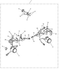 TRIUMPH / トライアンフ Bracket, Fog Light Switch A9630142 | A9630142