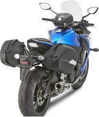 GIVI / ジビ Windscreen for Suzuki GSX-S 1000F 15-20, color clear, dim. HxW 59x35cm, 15 cm cm higher than stock screen, fits oe headlight fairing | D3110ST