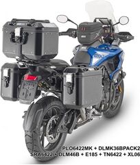 GIVI / ジビ Triumph Tiger 1200 GT Aluminum Rear Rack specific for Monokey top case | SRA6422