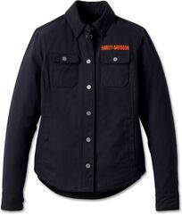 Harley-Davidson Women'S Operative Riding Shirt Jacket, Black | 98110-23EW