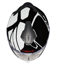 NEXX Urban Helmet Y.100 B-SIDE BLACK.WHITE , Size: XS | 01YU101405012