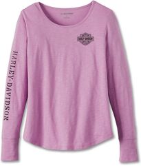 Harley-Davidson Top-Knit, Lavender Herb | 97488-23VW