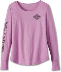 Harley-Davidson Top-Knit, Lavender Herb | 97488-23VW