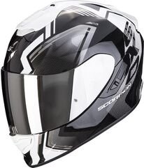 Scorpion / スコーピオン Exo フルフェイスヘルメット 1400 Air Corsa ブラックホワイト | 14-383-55