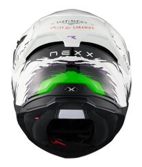 NEXX Sport Helmet Y.100R NIGHT RIDER WHITE, Size: XS | 01YR100410018