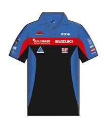 Suzuki / スズキ BSB チーム ポロシャツ, XS | 990F0-B3PLS-0XS