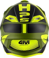 GIVI / ジビ 60.1 FRESH, Matt Black / Military Green / Yellow, Size S | H601FFRGY56
