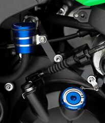 Rizoma / リゾマ  Engine Oil filler caps, Blue Anodized | TP013U