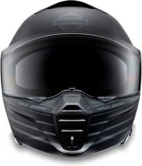 Harley-Davidson H-D Evo X17 サンシールド モヂュラー ヘルメット, Matt Black/Grey | 98157-24VX