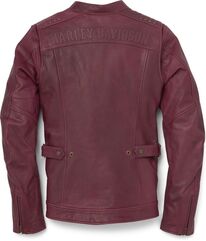 Harley-Davidson Women'S Electra Mandarin Collar Studded Leather Jacket, Port Royale | 97003-22EW