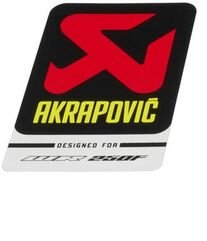 Yamaha / ヤマハ Akrapovič (アクラポビッチ) アルミ エキゾーストスティッカー l 90798-31806-12