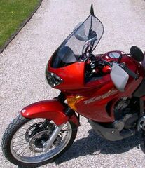 Powerbronze / パワーブロンズ フリップアップ スクリーン HONDA XL650V TRANSALP 00-06 レッド | 420-H109-005
