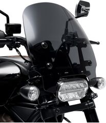 ハーレーダビッドソン Quick-Release Compact Windshield, Smoked | 57400459