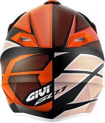 GIVI / ジビ 60.1 INVERT, Matt Black / Orange, Size XS | H601FNVEB54