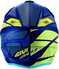 GIVI / ジビ 60.1 INVERT, Matt Blue / Yellow, Size L | H601FNVLY60