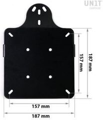 Unitgarage / ユニットガレージ Plate holder high | A_10632