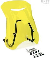 Unit Garage Windshield with GPS support for nineT Scrambler-Pure, Yellow | 2035-Yellow