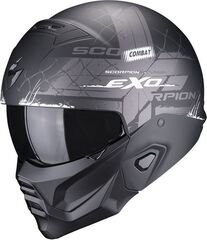 Scorpion / スコーピオン Exo Combat 2 Xenon Helmet Black Matt White XS | 182-418-227-02