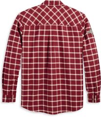 Harley-Davidson Shirt-Woven, Red Checkered | 96376-23VM