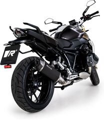 Remus / レムス ブラック HAWK スリップオン (sport exhaust) with connection tube, ステンレススチール ブラック, (EC-) approval | 64782 088219