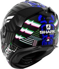 Shark / シャーク フルフェイスヘルメット SPARTAN GT BCL. MICR. E-BRAKE Mat Mat ブラック ブルー アンスラサイト/KBA | HE7073KBA