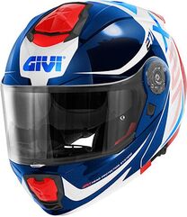 GIVI / ジビ X.27 DIMENSION, White / Blue / Red, Size XL | HX27FDMBW61