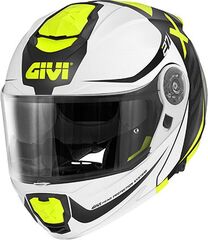 GIVI / ジビ X.27 DIMENSION, Matt Black / White / Yellow, Size XL | HX27FDMWY61