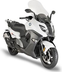 GIVI / ジビ Windscreen for BMW C 650 Sport color clear, dim. HxW 71x53 cm, fits oe headlight fairing | D5121ST