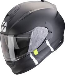 スコーピオン フルフェイスヘルメット Exo 491 コード マットブラック-シルバー | 48-451-159