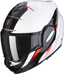 Scorpion / スコーピオン Exo モジュラーヘルメット Tech Primus ホワイト ブラック | 18-393-205