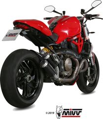 MIVV / ミヴ SPORT M3 2 SLIP-ON Muffler CARBON for DUCATI MONSTER 1200 2014 - 2016 NOT approved | D.040.SM3C
