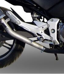 GPR / ジーピーアール Original For Honda Cbf 500 2004/07 Homologated スリッポンエキゾースト Satinox | H.118.SAT