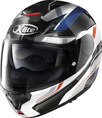 Nolan / ノーラン X-LITE モジュラー ヘルメット X-1005 ULTRA POWERTRA, White Blue, Size S | U150006230415