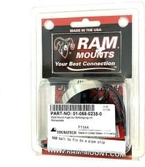 TOURATECH / ツアラテック RAM ball to fix to a pipe clip | 01-068-0235-0