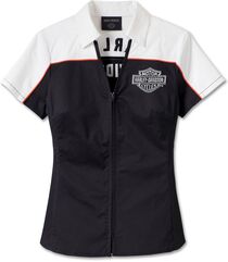 Harley-Davidson Shirt-Woven, Colorblock-Design | 99024-23VW